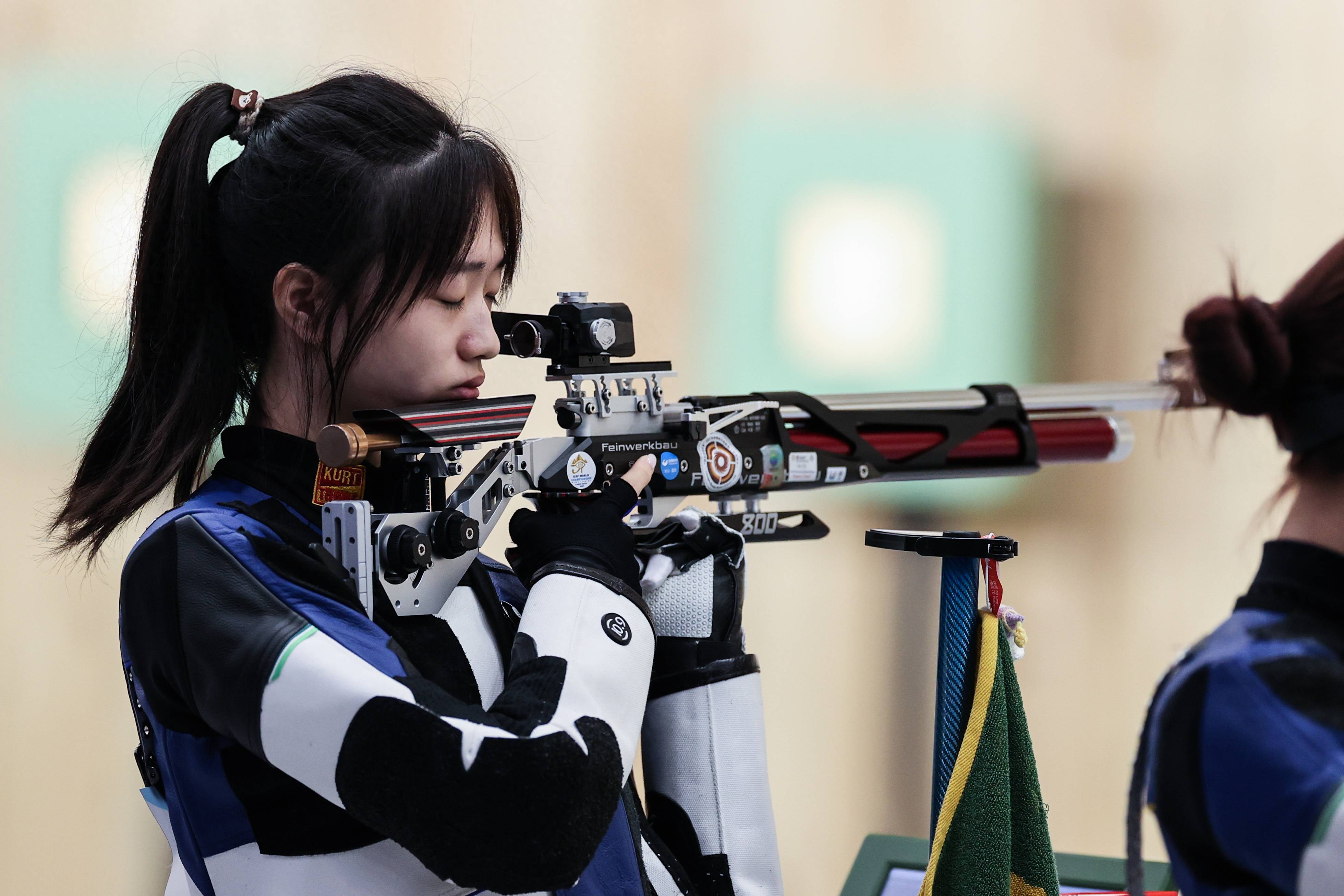 韩国选手创造新纪录，获得射击金牌